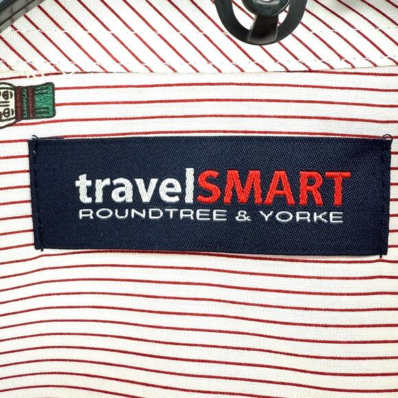 Roundtree & Yorke TravelSmart Christmas Nutcracker Shirt Mens Size XLT Tall - Picture 6 of 7